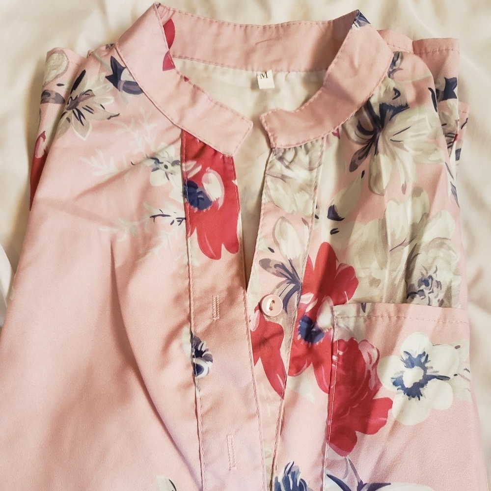 Floral dress shirt